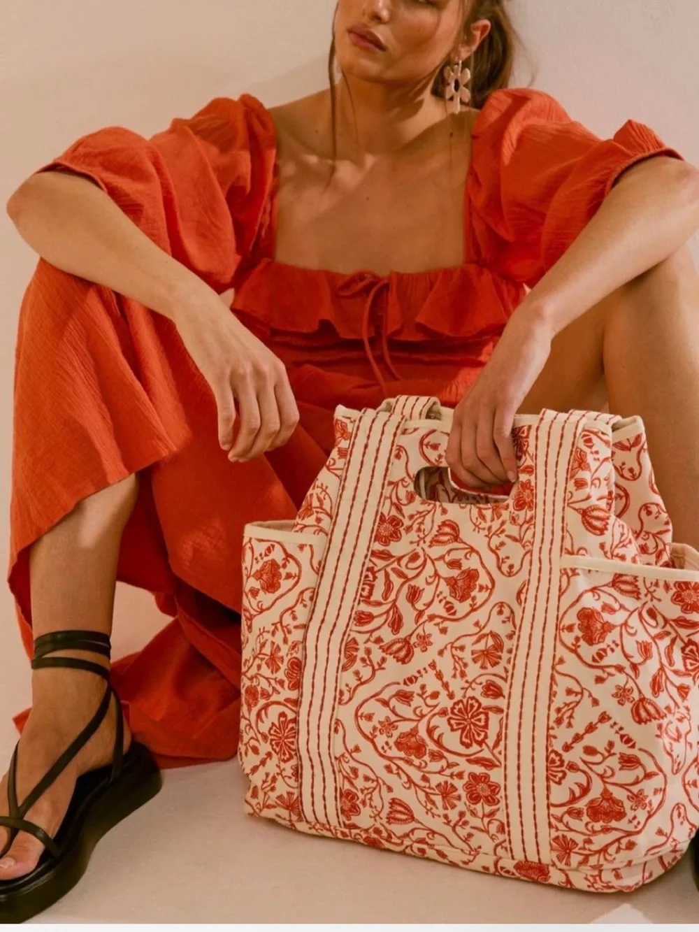 Free People Caravan Canvas Tote Bag